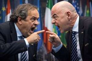 Harsh accusations at the top of world football